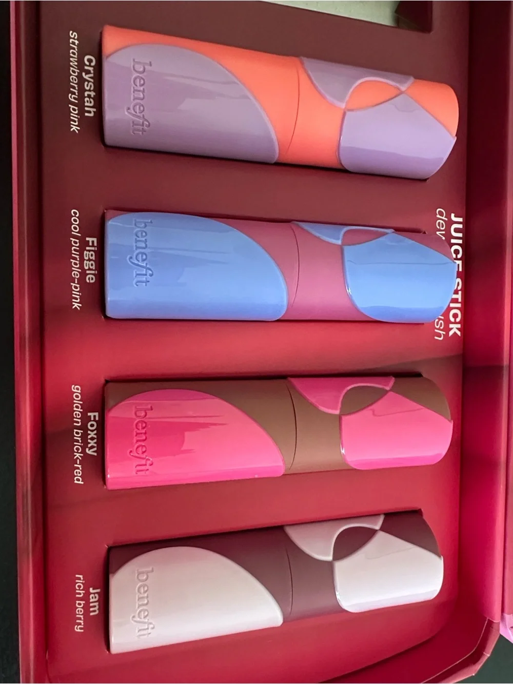 Benefit Juice Stick Dewy Gel-Cream Blushes + Play Daze Airy Liquid Blushes